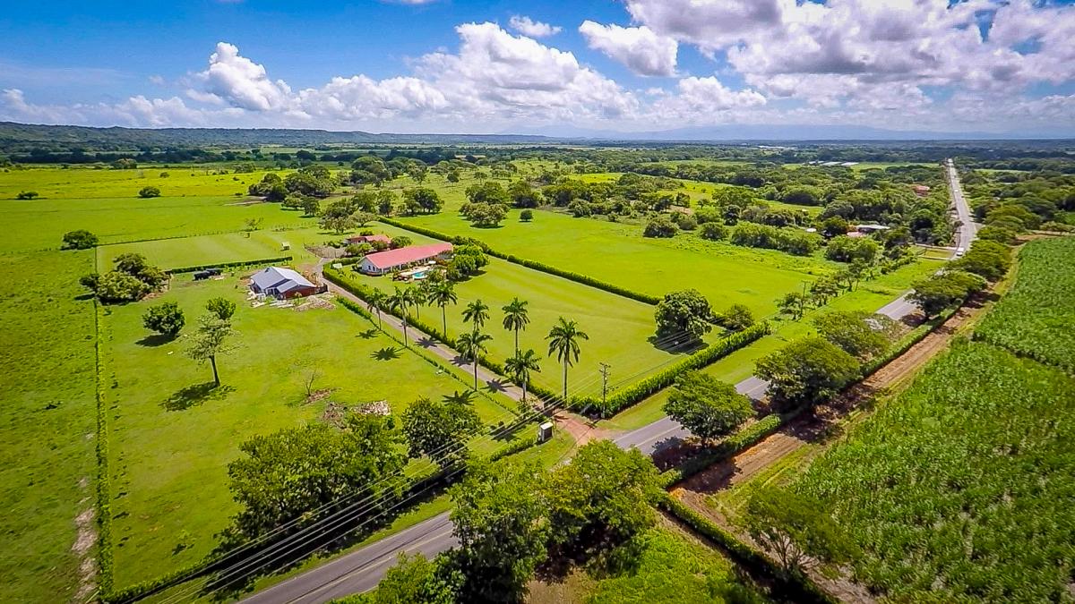 Aerial view of Hacienda Las Palmas